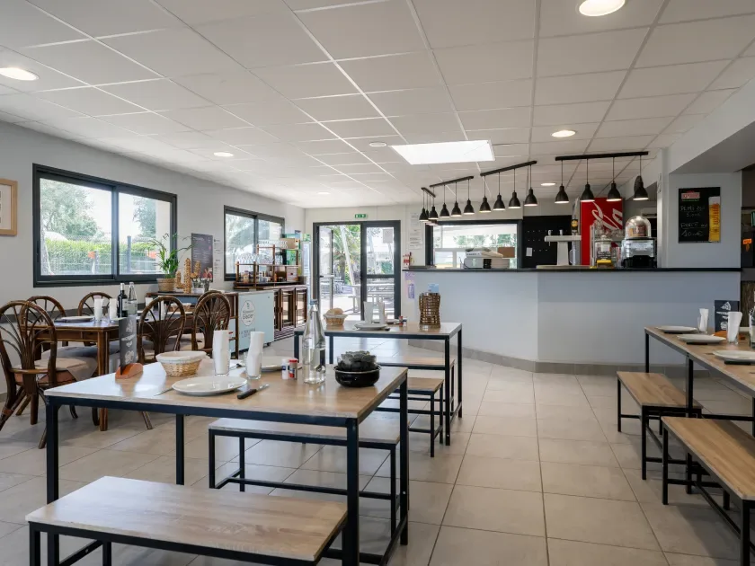 Restaurant van een camping