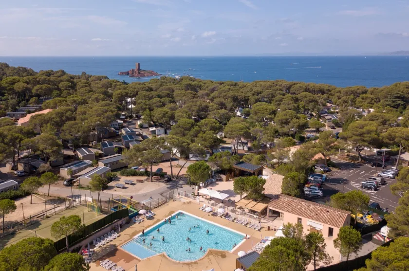 Camping La plage du Dramont